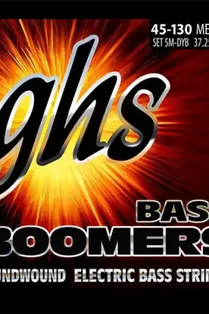 Nouvel arrivage | Jeu de Cordes Basse Ghs Strings 5MDYB Boomers File Rond 45/130