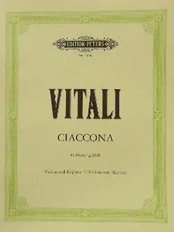Vitali T.a. Chaconne Violon-1 - Promo exceptionnelle