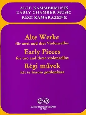 Early Pieces 2 OU 3 Violoncelles | Plus que quelques articles