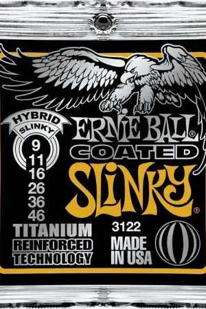 Commandez en ligne - Jeu de Cordes Ernie Ball Titanium 3122 9-46