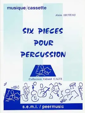 Préféré des clients - Huteau A. Pieces Pour Percussion