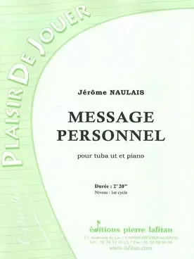Tout juste ajouté | Naulais J. Message Personnel Tuba Basse