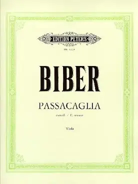 Biber H.i.f. Passacaglia Alto | Promo exceptionnelle