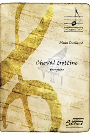 Duchesne A. Cheval Trottine Piano - Qualité premium