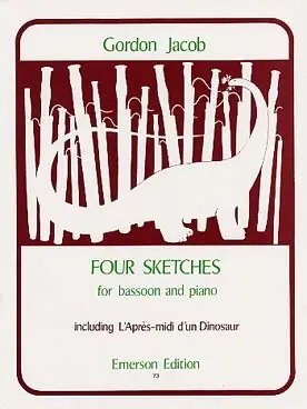 Jacob G. Four Sketches Basson | Produit phare