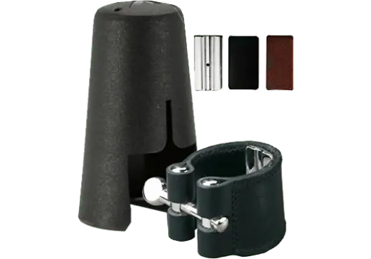 Très apprécié des clients - Ligature Clarinette Basse Vandoren Avec Couvre Bec Plastique