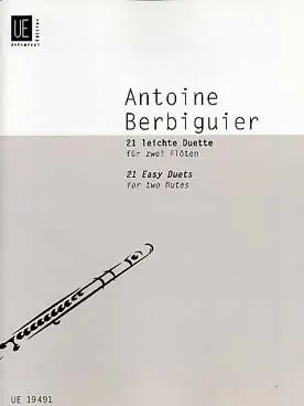 Berbiguier A.b. T. Duos Faciles Flutes | Commandez dès aujourd'hui