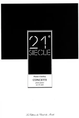 Cholley P. Concetti Piano | Plus que quelques unités