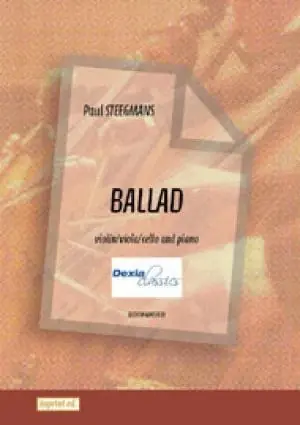 Disponible - Steegmans P. Ballade Violon
