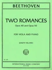 Beethoven L. Romances OP 40/50 Alto | Direct usine