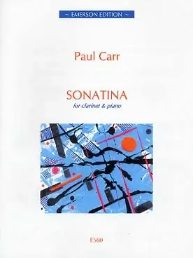 Très populaire | Carr P. Sonatina Clarinette