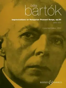 Bartok B. Improvisation ON Hungarian Peasant Songs OP 20 Piano | Paiement sécurisé
