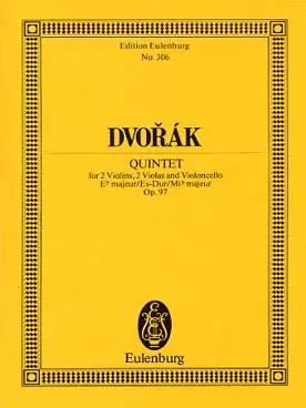 Recommandé | Dvorak A. Quintette OP 97 Cordes Conducteur