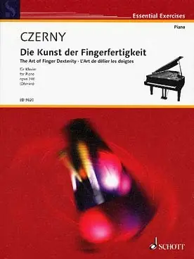 Czerny K. Art de Delier Les Doigts OP 690/740 Piano - Prix avantageux