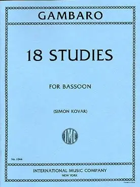 Bien noté - Gambrao G.b. Etudes Basson