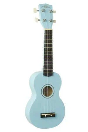 Ukulele Wiki Soprano UK10G Gloss Baby Blue | Retour gratuit