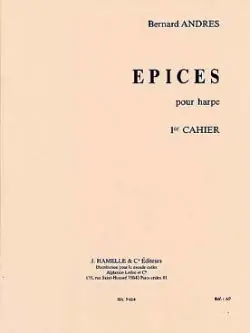 Andres B. Epices 1ER Cahier Harpe - En stock