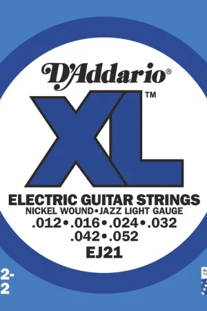 Prix exceptionnel | Jeu de Cordes D'addario Regular Jazz Light EJ21