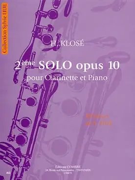Achetez dès maintenant - Klose H. 2ME Solo OP 10 Clarinette