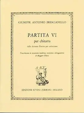Brescianello G.a. Partita N°6 Guitare | En stock