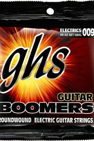 Nouveau lancement - Jeu de Cordes Electrique Ghs Strings Gbxl Boomers File Rond 09/42