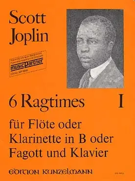 Joplin S. 6 Ragtimes Vol 1 Flute/clarinette/basson | Produit phare