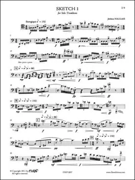 Déstockage | Naulais J. Sketch 1 Trombone