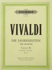 Vivaldi A. Concerto L'automne OP 8 N°3 Violon | Très demandé