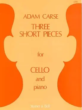 Prix imbattable | Carse A. Pieces Courtes Violoncelle