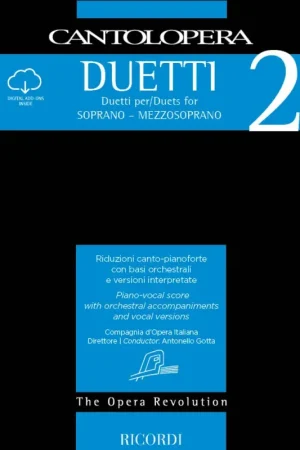 Ajoutez au panier | Duetti Vol 2 Soprano - Mezzo Soprano