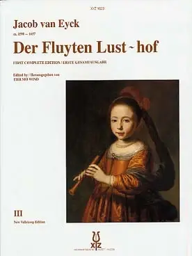 Achetez dès maintenant - Van Eyck J. Der Fluyten LUST-HOF Vol 3 Flute A Bec