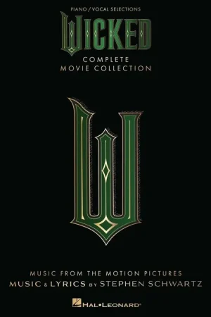 Wicked - Complete Movie Collection Piano Voix Guitare | Prix spécial