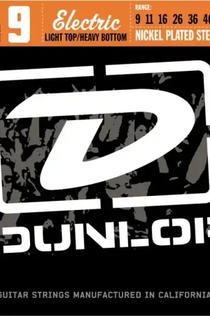 Jeu de Cordes Electrique Dunlop Strings DEN0946 File Rond Nickel 09/46 - Profitez-en maintenant