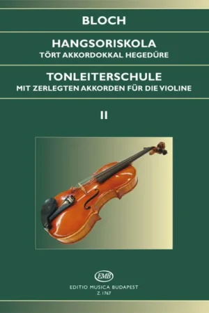 Premium - Bloch J. Tonleiterschule OP 5 Vol 2 Violon
