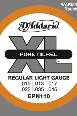 Jeu de Cordes D'addario EPN110 10/45 File Rond - Achetez maintenant