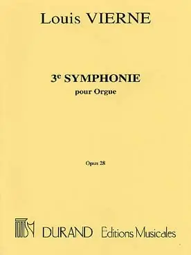 Vierne L. 3ME Symphonie OP 28 Orgue | Dépêchez-vous