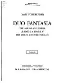 Tcherepnine I. Duo Fantasia Violon Violoncelle - Stock presque épuisé