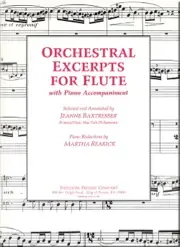 Baxtresser J. Orchestral Excerpts For Flute - Nouveau produit