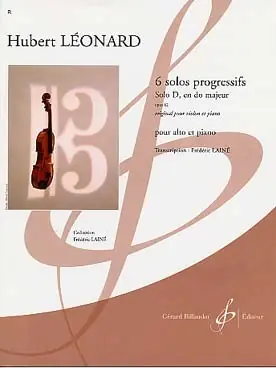 À ne pas manquer - Leonard H. Solos Progressifs OP 62: Solo D en DO Majeur Alto