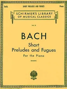 Bach J.s. Petits Preludes et Fugues Piano-9 - Bien noté