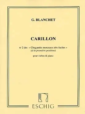 Blanchet Carillon Violon | Expédition immédiate