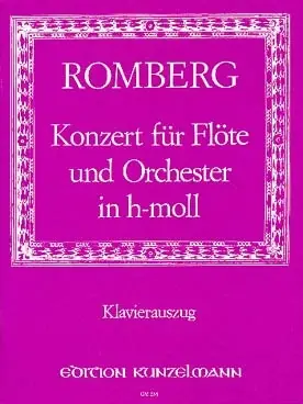 Prêt à expédier - Romberg A. Concerto OP 30 Flute