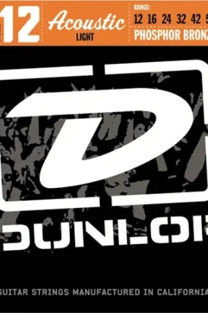 Jeu de Cordes Acoustique Dunlop Strings DAP1254 Phosphor Bronze 12/54 - Disponible maintenant