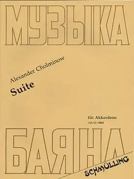 Cholminow A. Suite Accordeon | Bien noté