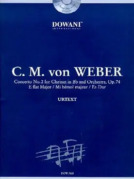 Ajoutez au panier - Weber C.m. Concerto N°2 OP 74 Clarinette-1