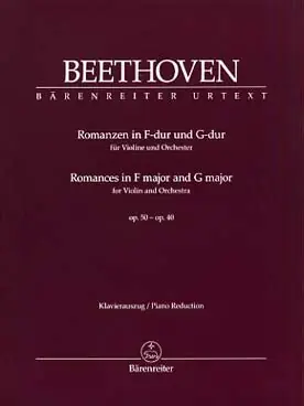 Beethoven L. Romances OP 40/50 Violon - Liquidation