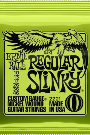 Jeu de Cordes Ernie Ball 2221 Regular Slinky 10-46 | Bientôt épuisé
