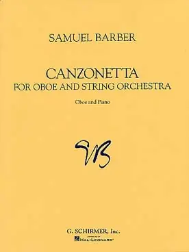 Barber S. Canzonetta Pour Hautbois | Retour gratuit