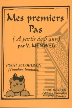 Menweg V. Mes Premiers Pas Accordeon - Disponible maintenant