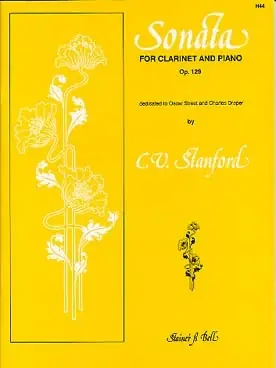 Stanford C.v. Sonata OP 129 Clarinette | Très apprécié des clients